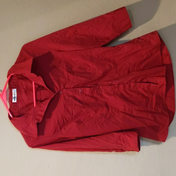 Red Work Shirt - Picture 1 of 2